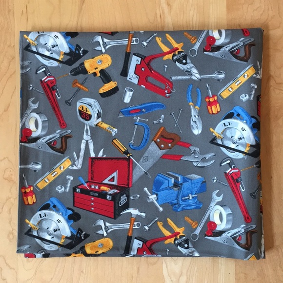 Tools / Construction Print Quilting Fabric - Picture 13 of 13